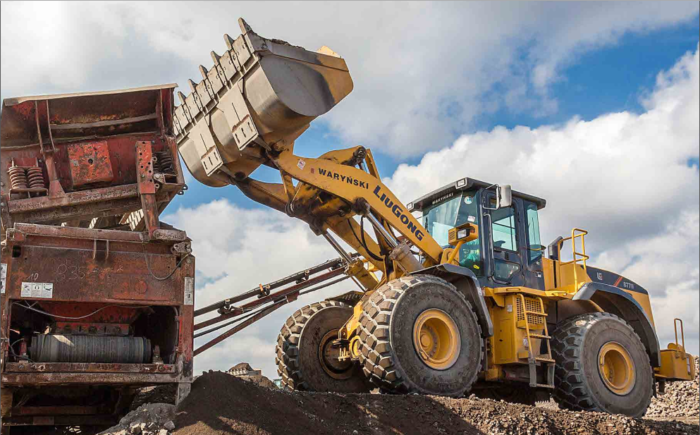 Máy Xúc Lật Liugong CLG877H Gầu 5.8m3 - Giải Pháp Tối Ưu Cho Công Trình Nặng